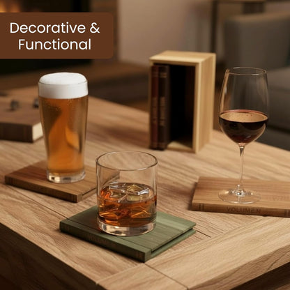 The Bookish Coaster Set
